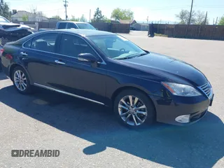 2010 Lexus ES with VIN JTHBK1EG7A2406943, listed as a IAAI auction lot 42156815 with 122,594 mi miles. Bid and sale history available at carsss.com. Image 1.