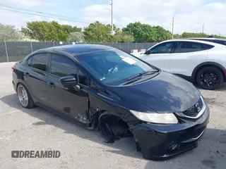 2015 Honda Civic EX-L with VIN 19XFB2F9XFE032914, listed as a IAAI auction lot 42093489 with 79,228 mi miles. Bid and sale history available at carsss.com. Image 1.