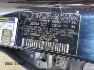 2017 Kia Optima Hybrid EX with VIN KNAGU4LEXH5013674, listed as a Copart auction lot 76308204 with 122,493 mi miles and Salvage Title. Bid and sale history available at carsss.com. Image 14.