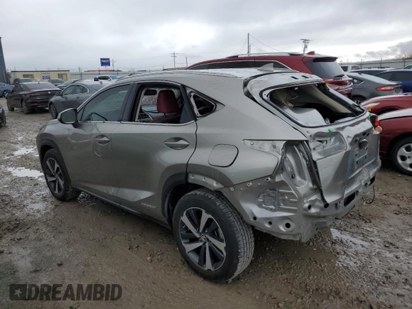 2021 Lexus NX with VIN JTJGJRDZ1M2149890, listed as a Copart auction lot 47413615 with 50,243 mi miles and Salvage Title. Bid and sale history available at carsss.com. Image 2.