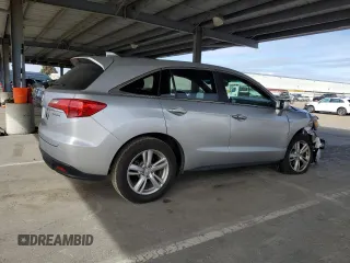 2014 Acura RDX Tech Pkg with VIN 5J8TB3H54EL009090, listed as a Copart auction lot 47875765 with 54,115 mi miles and Salvage Title. Bid and sale history available at carsss.com. Image 3.