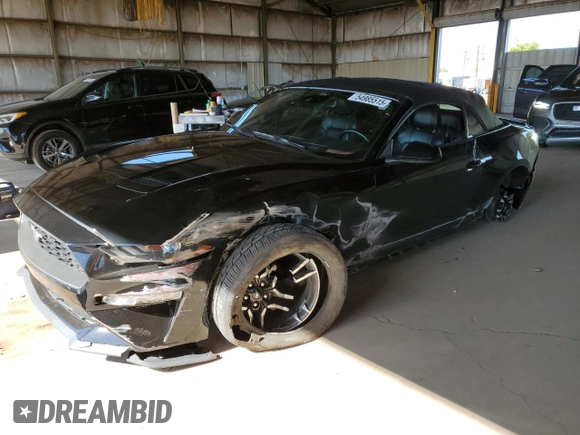 2022 Ford Mustang EcoBoost z VIN 1FATP8UH0N5102809, wystawiony jako Copart lot #54985515 z przebiegiem 47 174 mil mil oraz Szkoda całkowita • Salvage title. Historia ofert i sprzedaży dostępna na DreamBid. Obrazek 1.