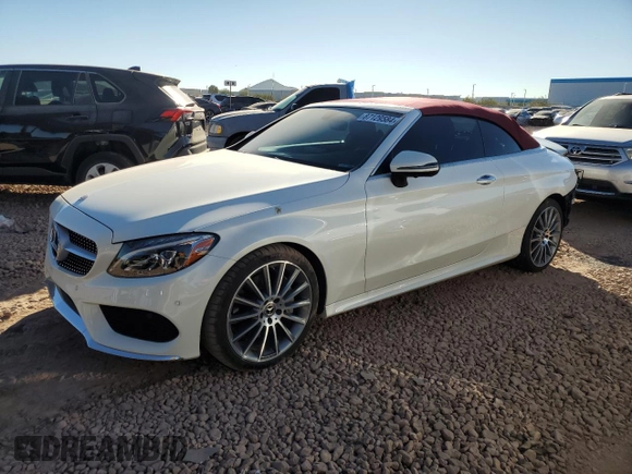 2018 Mercedes-Benz C 300 with VIN WDDWK4JB8JF698762, listed as a Copart auction lot 87129584 with 28,791 mi miles and Salvage Title. Bid and sale history available at DreamBid. Image 1.