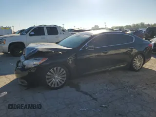 2015 Kia K900 Premium with VIN KNALU4D45F6025047, listed as a Copart auction lot 76761644 with 114,896 mi miles and Salvage Title. Bid and sale history available at carsss.com. Image 1.