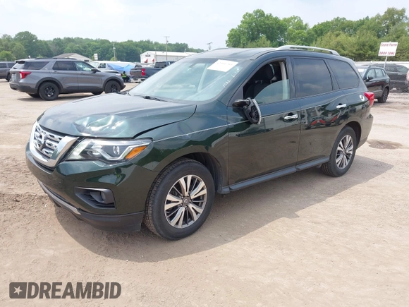 2018 Nissan Pathfinder SL with VIN 5N1DR2MMXJC641362, listed as a IAAI auction lot 42466761 with 105,486 mi miles and . Bid and sale history available at DreamBid. Image 15.