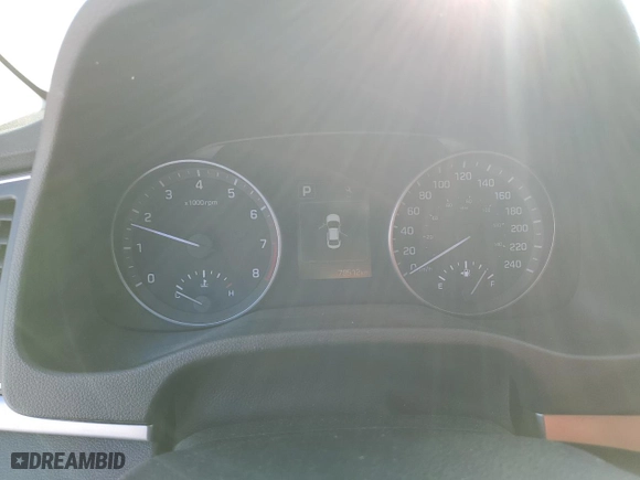 2017 Hyundai Elantra SE with VIN KMHD84LF3HU304957, listed as a Copart auction lot 42901775 with 79,512 mi miles and Salvage Title. Bid and sale history available at carsss.com. Image 9.