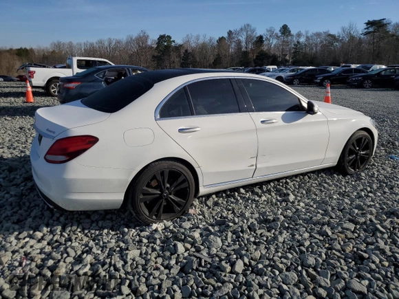 2015 Mercedes-Benz C-Class C 300 Luxury with VIN 55SWF4KB9FU050399, listed as a Copart auction lot 49728675 with 101,738 mi miles and Salvage Title. Bid and sale history available at carsss.com. Image 3.