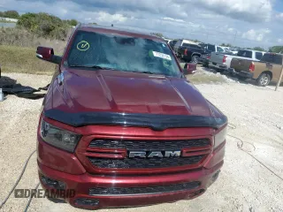 2022 Ram 1500 Big Horn with VIN 1C6SRFFM8NN281204, listed as a Copart auction lot 77252134 with 0 mi miles and Non Repairable. Bid and sale history available at carsss.com. Image 5.