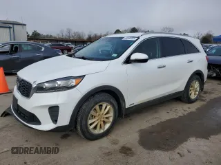 2019 Kia Sorento LX with VIN 5XYPGDA36KG432731, listed as a Copart auction lot 46690355 with 120,942 mi miles and Salvage Title. Bid and sale history available at carsss.com. Image 1.
