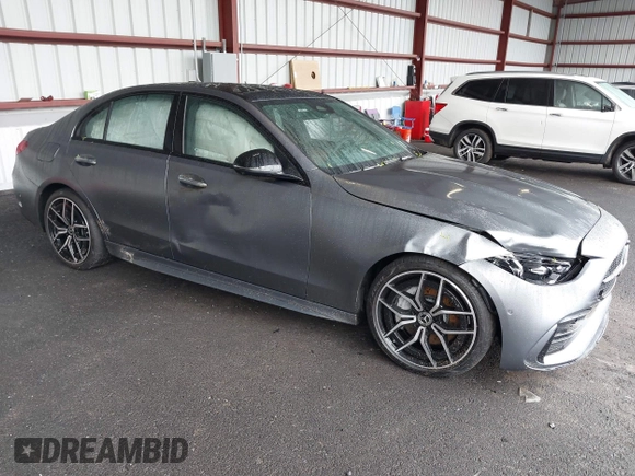 2023 Mercedes-Benz C 300 with VIN W1KAF4HB8PR150031, listed as a IAAI auction lot 42186906 with 14,816 mi miles and . Bid and sale history available at DreamBid. Image 1.