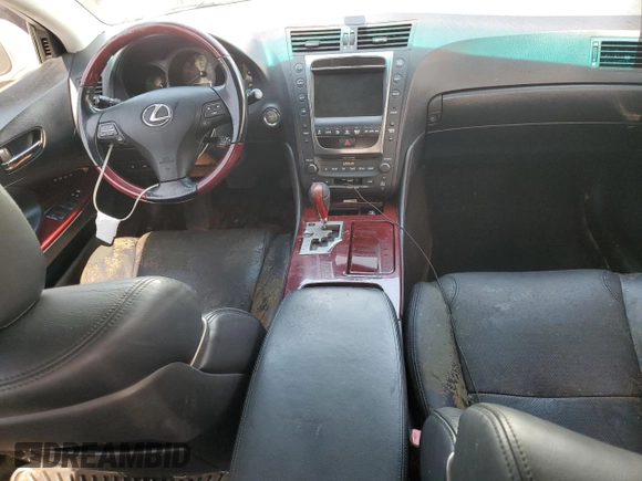 2008 Lexus GS 350 with VIN JTHCE96S280014374, listed as a Copart auction lot 73814724 with 0 mi miles and Salvage Title. Bid and sale history available at carsss.com. Image 8.