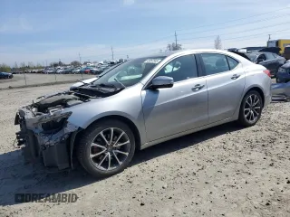 2018 Acura TLX with VIN 19UUB3F31JA002951, listed as a Copart auction lot 49897555 with 154,661 mi miles and Salvage Title. Bid and sale history available at carsss.com. Image 1.