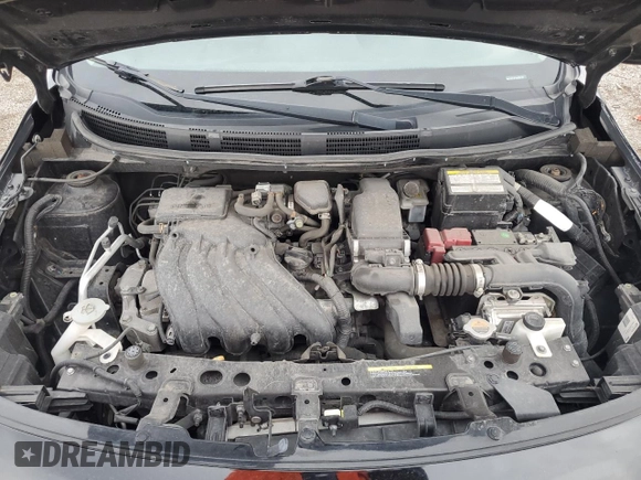 2017 Nissan Versa S Plus z VIN 3N1CN7AP1HL830104, wystawiony jako Copart lot #50961755 z przebiegiem 99 710 mil mil oraz Szkoda całkowita • Salvage title. Historia ofert i sprzedaży dostępna na DreamBid. Obrazek 12.