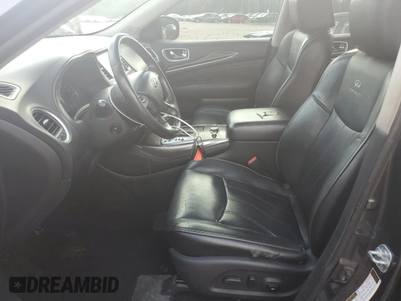 2014 Infiniti QX60 with VIN 5N1AL0MM0EC548168, listed as a Copart auction lot 59849285 with 144,723 mi miles and Salvage title. Bid and sale history available at DreamBid. Image 7.