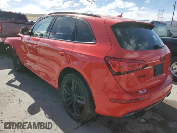 2016 Audi SQ5 Premium Plus with VIN WA1CCAFP5GA081848, listed as a Copart auction lot 46763623 with 95,045 mi miles. Bid and sale history available at carsss.com. Image 2.