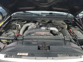 2004 Ford F-250 XL with VIN 1FTNW21P94EC61907, listed as a Copart auction lot 57840355 with 206,784 mi miles and Salvage title. Bid and sale history available at DreamBid. Image 11.