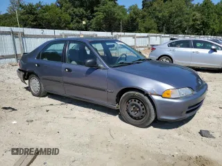 1995 Honda Civic LX z VIN 1HGEG8665SL054389, wystawiony jako Copart lot #70983094 z przebiegiem 195 047 mil mil oraz Szkoda całkowita • Salvage title. Historia ofert i sprzedaży dostępna na DreamBid. Obrazek 4.
