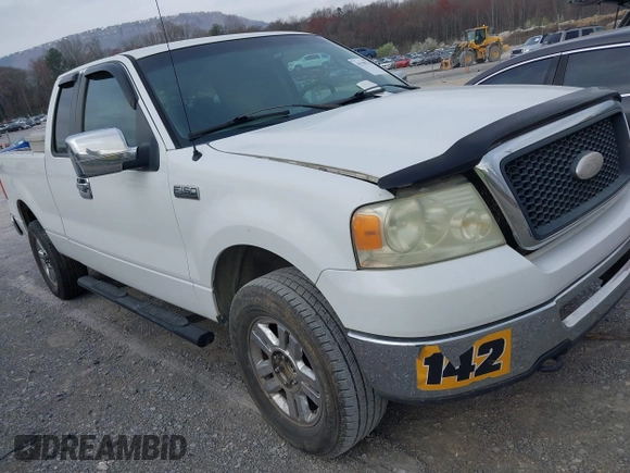 2007 Ford F-150 XLT with VIN 1FTPX14V87NA09239, listed as a IAAI auction lot 41798735 with 216,301 mi miles. Bid and sale history available at carsss.com. Image 1.