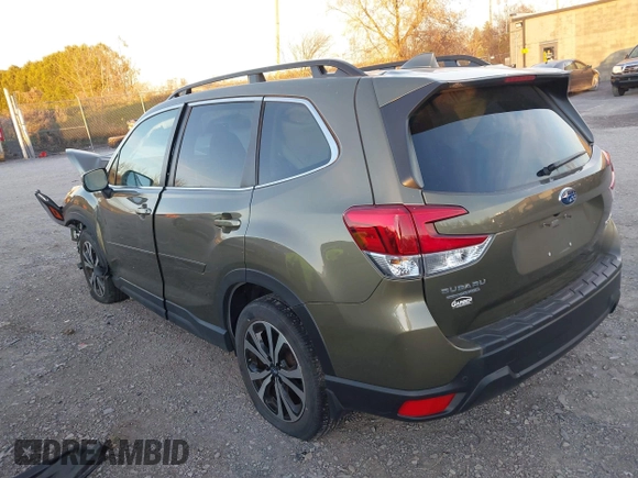 2022 Subaru Forester Limited with VIN JF2SKAPC2NH415436, listed as a IAAI auction lot 40855122 with 13,319 mi miles. Bid and sale history available at carsss.com. Image 3.