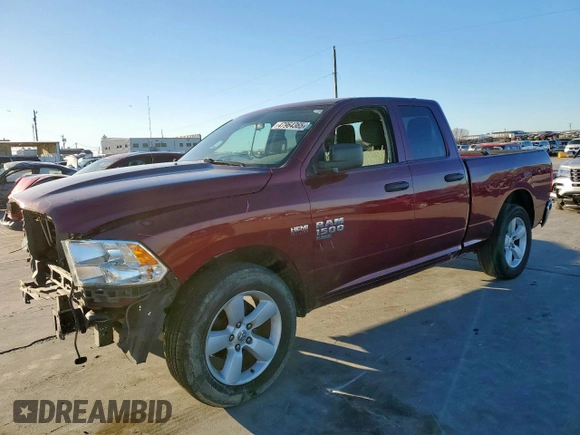 2020 Ram 1500 Tradesman z VIN 1C6RR6FT4LS147567, wystawiony jako Copart lot #47964365 z przebiegiem 95 988 mil mil oraz Szkoda całkowita • Salvage title. Historia ofert i sprzedaży dostępna na DreamBid. Obrazek 1.