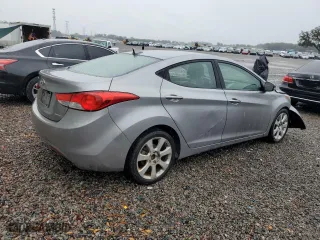 2012 Hyundai Elantra GLS with VIN KMHDH4AE5CU310844, listed as a Copart auction lot 46615385 with 140,117 mi miles and Salvage Title. Bid and sale history available at carsss.com. Image 3.