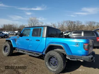 2021 Jeep Gladiator Sport S z VIN 1C6HJTAGXML535345, wystawiony jako Copart lot #49138295 z przebiegiem 31 785 mil mil oraz Szkoda całkowita • Salvage title. Historia ofert i sprzedaży dostępna na DreamBid. Obrazek 2.