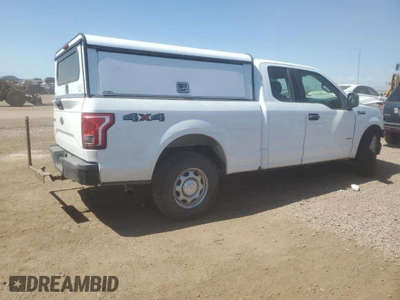 2016 Ford F-150 XLT with VIN 1FTEX1EP1GFA85855, listed as a Copart auction lot 63313605 with 232,444 mi miles and Salvage title. Bid and sale history available at DreamBid. Image 3.