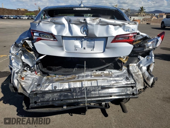 2017 Acura ILX w/Premium/A-SPEC Pkg with VIN 19UDE2F89HA010402, listed as a Copart auction lot 78102664 with 33,671 mi miles and Salvage Title. Bid and sale history available at carsss.com. Image 6.