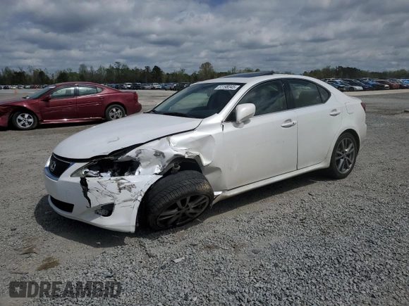 2008 Lexus IS 250 z VIN JTHBK262385066059, wystawiony jako Copart lot #51198345 z przebiegiem 269 666 mil mil oraz Szkoda całkowita • Salvage title. Historia ofert i sprzedaży dostępna na DreamBid. Obrazek 1.