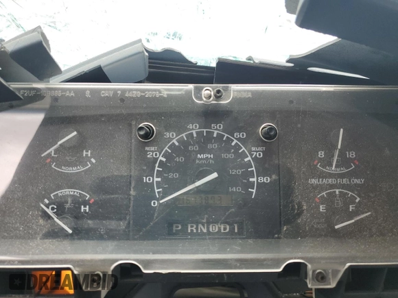 1993 Ford F-150 with VIN 1FTEF14N3PKA82644, listed as a Copart auction lot 59917485 with 161,387 mi miles and Non repairable. Bid and sale history available at DreamBid. Image 9.