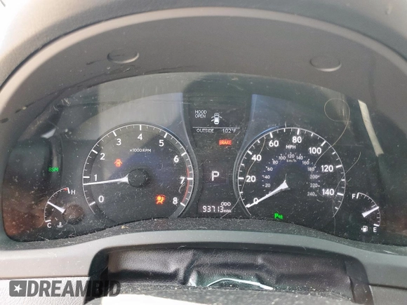 2015 Lexus RX 350 with VIN 2T2BK1BA0FC277207, listed as a Copart auction lot 58078575 with 93,713 mi miles and Salvage title. Bid and sale history available at DreamBid. Image 9.