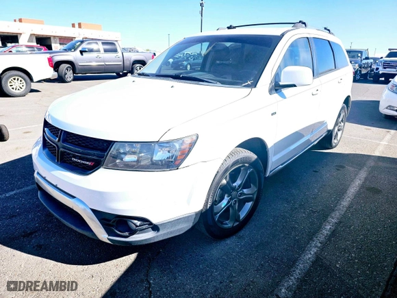 2015 Dodge Journey Crossroad with VIN 3C4PDDGG3FT693333, listed as a Copart auction lot 46004585 with 145,322 mi miles and Clean Title. Bid and sale history available at carsss.com. Image 2.