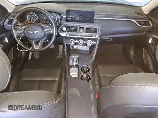 2023 Genesis G70 2.0T with VIN KMTG34TA6PU131312, listed as a Copart auction lot 84861294 with 31,613 mi miles and Non Repairable. Bid and sale history available at DreamBid. Image 8.