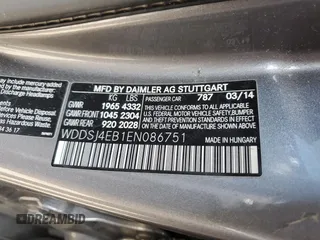 2014 Mercedes-Benz CLA 250 with VIN WDDSJ4EB1EN086751, listed as a Copart auction lot 64943325 with 118,546 mi miles and Salvage title. Bid and sale history available at DreamBid. Image 13.