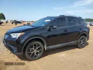 2017 Toyota RAV4 SE with VIN 2T3NFREVXHW366861, listed as a Copart auction lot 53185445 with 109,386 mi miles and Salvage title. Bid and sale history available at DreamBid. Image 1.