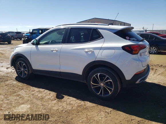 2022 Buick Encore GX Select with VIN KL4MMDS21NB131438, listed as a Copart auction lot 47560475 with 34,241 mi miles and Salvage title. Bid and sale history available at DreamBid. Image 2.