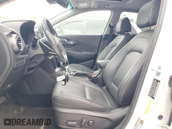 2020 Hyundai Kona Ultimate with VIN KM8K53A5XLU582171, listed as a Copart auction lot 78812804 with 44,302 mi miles and Salvage Title. Bid and sale history available at carsss.com. Image 7.