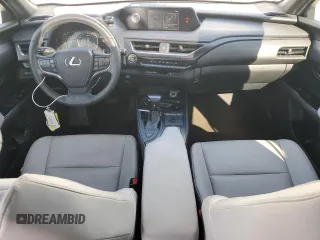 2019 Lexus UX with VIN JTHY3JBH3K2002849, listed as a Copart auction lot 52807475 with 54,593 mi miles and Salvage Title. Bid and sale history available at carsss.com. Image 8.