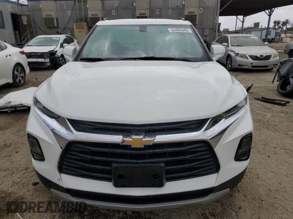 2020 Chevrolet Blazer LT with VIN 3GNKBDRS0LS646514, listed as a Copart auction lot 54405445 with 82,321 mi miles and Salvage title. Bid and sale history available at DreamBid. Image 5.