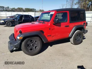 2022 Jeep Wrangler Willys Sport z VIN 1C4GJXAN8NW246054, wystawiony jako Copart lot #43155835 z przebiegiem 31 384 mil mil oraz Szkoda całkowita • Salvage title. Historia ofert i sprzedaży dostępna na DreamBid. Obrazek 1.