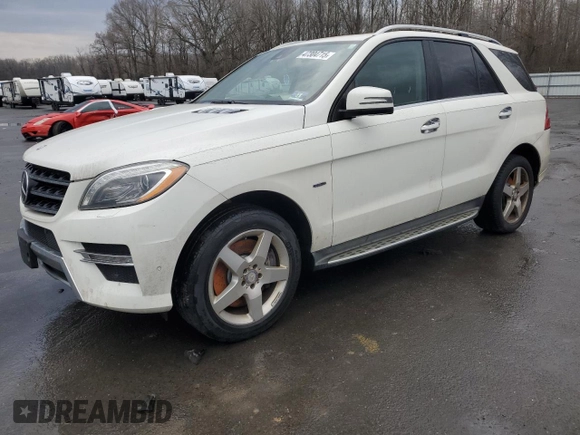 2012 Mercedes-Benz M 550 with VIN 4JGDA7DB1CA047955, listed as a Copart auction lot 47304715 with 218,931 mi miles and Clean title. Bid and sale history available at DreamBid. Image 1.