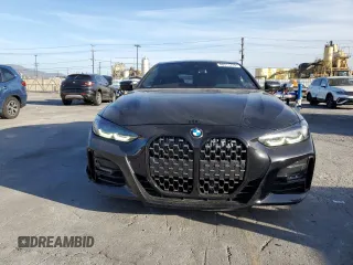 2023 BMW 4 Series 430i z VIN WBA53AP00PCL93738, wystawiony jako Copart lot #48011775 z przebiegiem 27 617 mil mil oraz Szkoda całkowita • Salvage title. Historia ofert i sprzedaży dostępna na DreamBid. Obrazek 5.