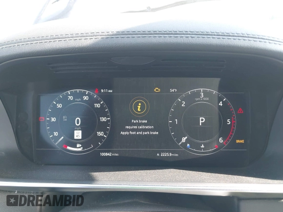 2018 Land Rover Range Rover Sport HSE with VIN SALWR2RK2JA182403, listed as a IAAI auction lot 42111640 with 100,842 mi miles. Bid and sale history available at carsss.com. Image 7.