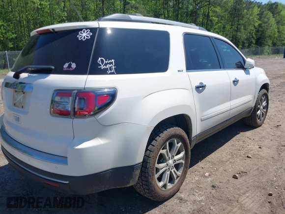 2013 GMC Acadia SLT z VIN 1GKKRRKD3DJ219915, wystawiony jako IAAI lot #41976704 z przebiegiem 171 868 mil mil oraz . Historia ofert i sprzedaży dostępna na DreamBid. Obrazek 4.