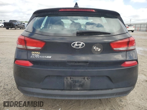 2019 Hyundai Elantra GT with VIN KMHH35LE2KU094601, listed as a Copart auction lot 51204115 with 117,210 mi miles and Salvage Title. Bid and sale history available at carsss.com. Image 6.