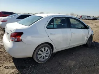 2012 Toyota Yaris with VIN JTDBT4K34CL020771, listed as a Copart auction lot 46887395 with 87,648 mi miles and Clean Title. Bid and sale history available at DreamBid. Image 3.