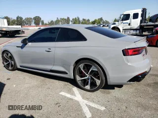 2019 Audi RS 5 z VIN WUAPWAF56KA903436, wystawiony jako Copart lot #66146283 z przebiegiem 25 256 mil mil oraz . Historia ofert i sprzedaży dostępna na DreamBid. Obrazek 2.