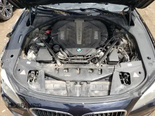 2014 BMW 7 Series ALPINA B7 with VIN WBAYE8C52ED135620, listed as a Copart auction lot 58221745 with 138,418 mi miles and Salvage title. Bid and sale history available at DreamBid. Image 11.