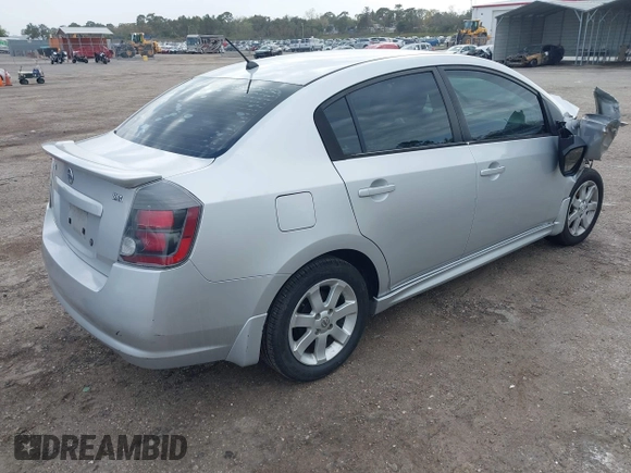 2010 Nissan Sentra S with VIN 3N1AB6AP5AL705798, listed as a IAAI auction lot 41738049 with 110,474 mi miles and . Bid and sale history available at DreamBid. Image 4.
