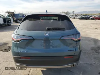 2024 Honda HR-V Sport with VIN 3CZRZ1H57RM732097, listed as a Copart auction lot 45940745 with 8,870 mi miles and Salvage Title. Bid and sale history available at DreamBid. Image 6.